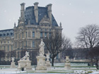 The Tuileries under snow