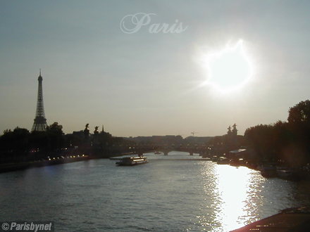 La Tour Eiffel, la Seine