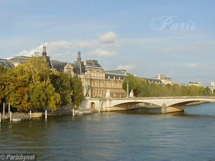 Le Louvre, pont du Carrousel